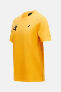 Tričko Peak Performance M Explore Graphic Tee Blazing Orange