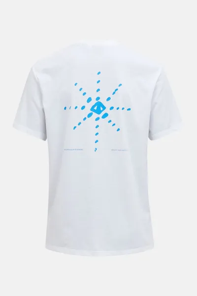 Tričko Peak Performance M Explore Graphic Tee White