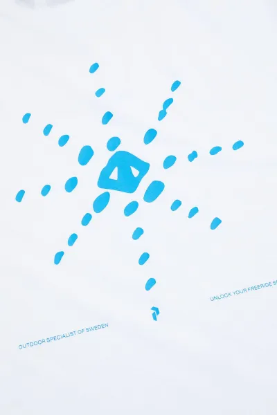 Tričko Peak Performance M Explore Graphic Tee White