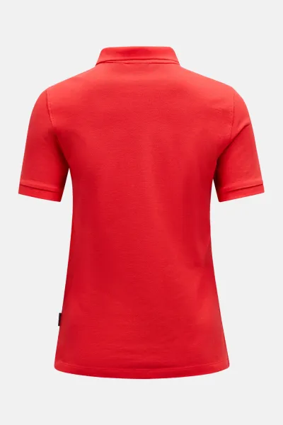 Polokošeľa Peak Performance W Classic Cotton Polo Brilliant Red/Black/
