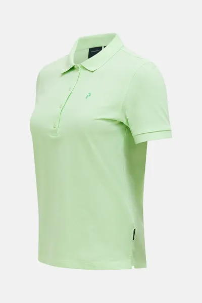 Polokošeľa Peak Performance W Classic Cotton Polo Vivid Green