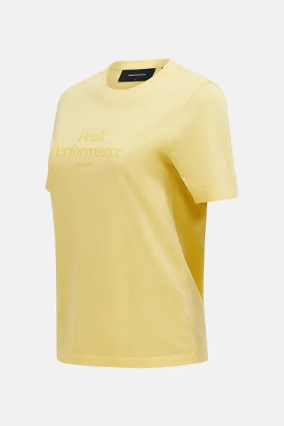Tričko Peak Performance W Original Tee Mellow Yellow