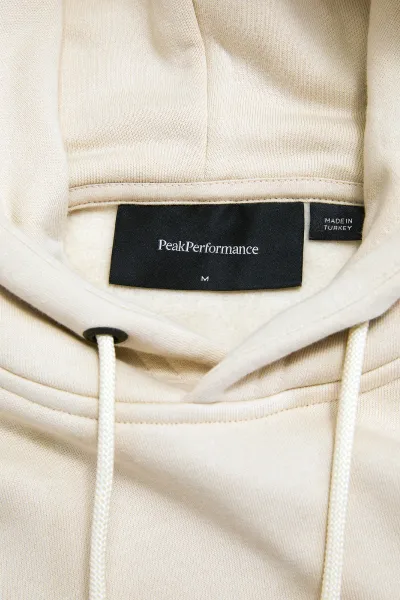 Mikina Peak Performance M Original Small Logo Hoo Sand Fog