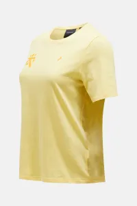 Tričko Peak Performance W Explore Graphic Tee Mellow Yellow