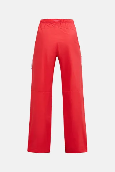 Nohavice Peak Performance W Outdoor Cargo Pants Brilliant Red/Black/