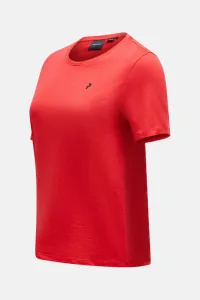Tričko Peak Performance W Explore Graphic Tee Brilliant Red/Black/