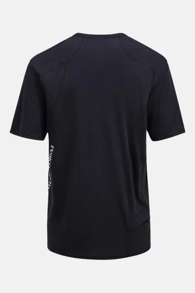 Tričko Peak Performance M Trail Wool Blend Ss Black