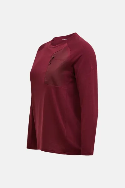 Mikina Peak Performance W Freelight Polartec Grid Obscure