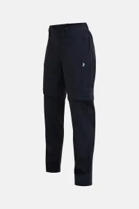 Nohavice Peak Performance W Iconiq Zip-Off Pants Black