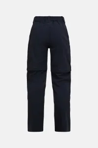 Nohavice Peak Performance W Iconiq Zip-Off Pants Black