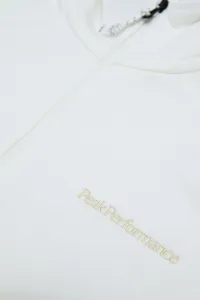 Mikina Peak Performance W Light Zip Hood Offwhite
