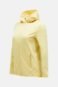 Mikina Peak Performance W Light Zip Hood Mellow Yellow