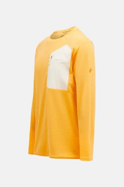 Mikina Peak Performance M Freelight Polartec Grid Blazing Orange