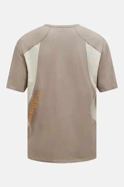 Tričko Peak Performance M Trail Wool Blend Ss Avid Beige