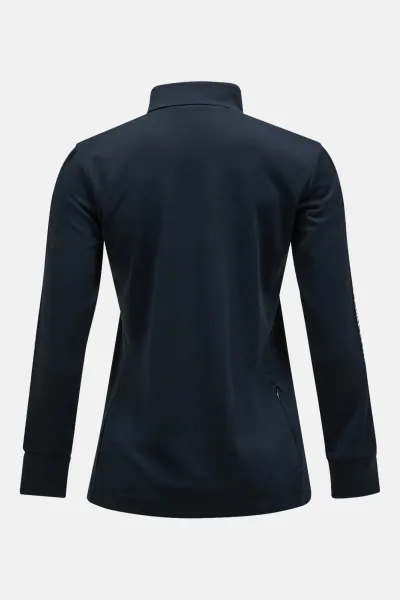 Mikina Peak Performance W Turf Zip Ls Black