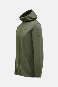 Mikina Peak Performance M Light Zip Hood Pine Needle