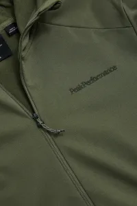 Mikina Peak Performance M Light Zip Hood Pine Needle