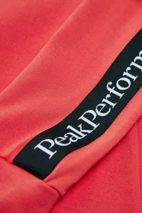 Mikina Peak Performance W Turf Zip Ls Brilliant Red/Black/