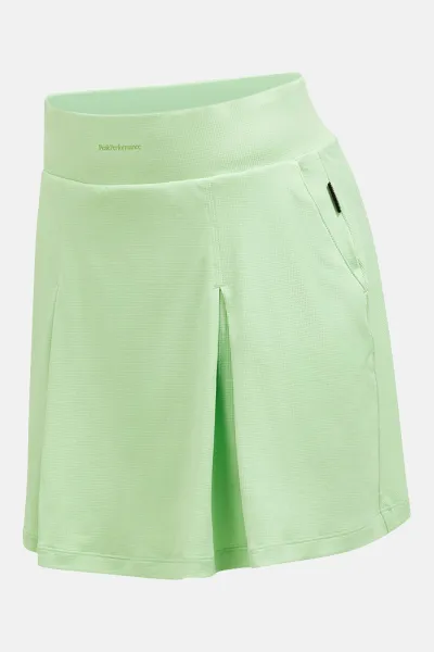 Sukňa Peak Performance W Pleated Skirt Vivid Green