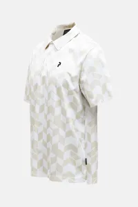 Polokošeľa Peak Performance M Graphic Ss Polo Sandfog