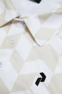 Polokošeľa Peak Performance M Graphic Ss Polo Sandfog