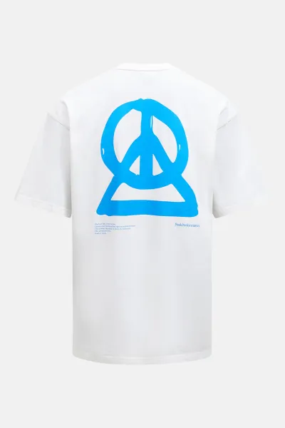 Tričko Peak Performance M Graphic Tee Offwhite