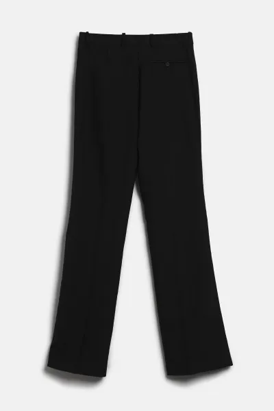 Nohavice Dkny Straight Pants Black
