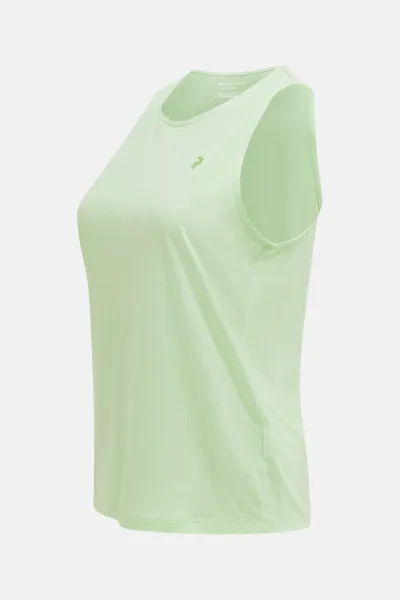 Top Peak Performance W Delta Tank Top Vivid Green