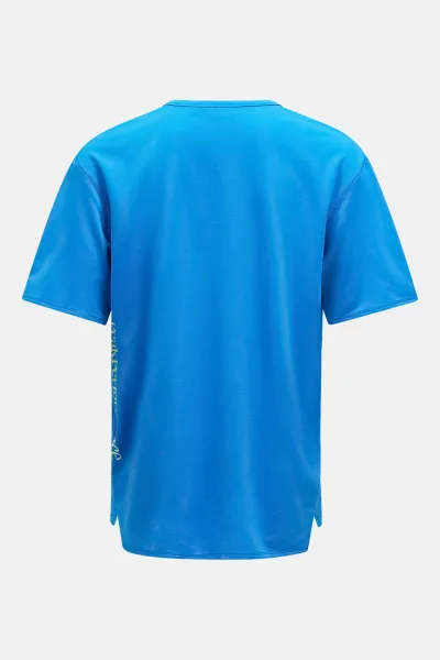 Tričko Peak Performance M Trail Ss Brilliant Blue