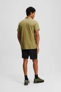 Šortky Karl Lagerfeld Kameo Logo Tencel Blend Shorts Black