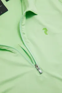 Polokošeľa Peak Performance W Comfort Zip Sl Polo Vivid Green
