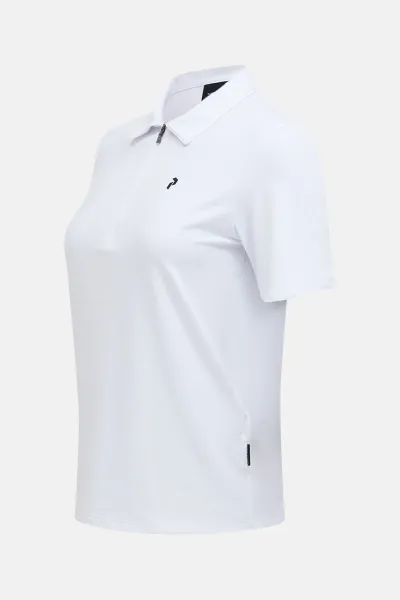 Polokošeľa Peak Performance W Comfort Zip Polo White