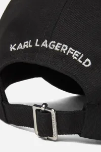 Šiltovka Karl Lagerfeld Ikon Pin Cap Black