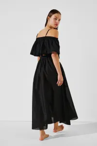 Plážové Oblečenie Karl Lagerfeld Karl Dna Long Skirt Black