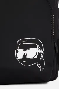 Batoh Karl Lagerfeld Ikon Nylon Outline Sm Bp Black