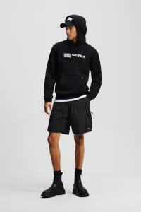 Mikina Karl Lagerfeld Jeans Klj Reg Logo Hoodie Black