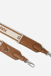 Popruh Na Kabelku Karl Lagerfeld K/Essential Jkrd Strap Dark Tan