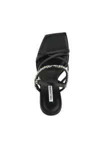 Sandále Karl Lagerfeld Karmel Signia Chain Strap Black Lthr