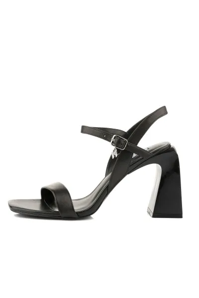 Sandále Karl Lagerfeld Astra Nova Ankle Strap Sandal Black Lthr