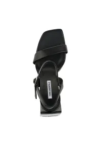 Sandále Karl Lagerfeld Astra Nova Ankle Strap Sandal Black Lthr