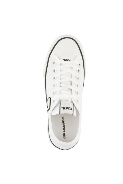 Tenisky Karl Lagerfeld Kampus Max Nft Patch Lo Lace White Canvas