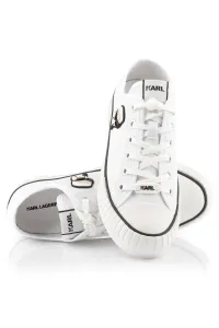Tenisky Karl Lagerfeld Kampus Max Nft Patch Lo Lace White Canvas