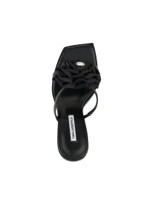 Sandále Karl Lagerfeld Karmel Flora Slide Black Lthr