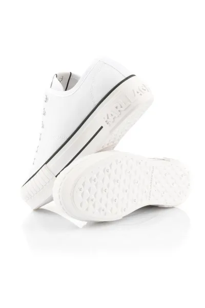 Tenisky Karl Lagerfeld Kampus Max Nft Patch Lo Lace White Canvas