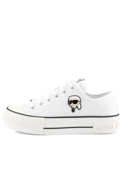 Tenisky Karl Lagerfeld Kampus Max Nft Patch Lo Lace White Canvas