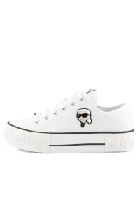 Tenisky Karl Lagerfeld Kampus Max Nft Patch Lo Lace White Canvas