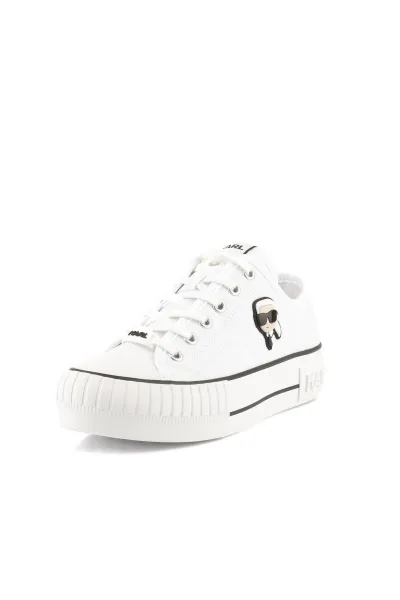 Tenisky Karl Lagerfeld Kampus Max Nft Patch Lo Lace White Canvas