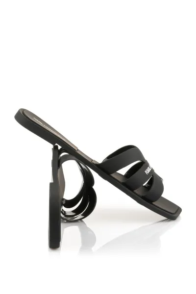Šľapky Karl Lagerfeld Jelly Iv Matt Slide Black Rubber