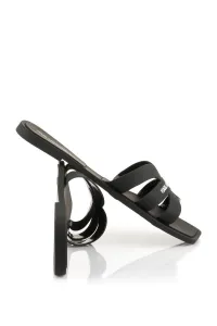 Šľapky Karl Lagerfeld Jelly Iv Matt Slide Black Rubber