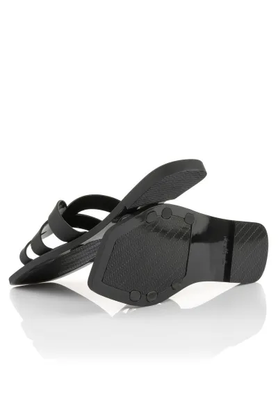Šľapky Karl Lagerfeld Jelly Iv Matt Slide Black Rubber
